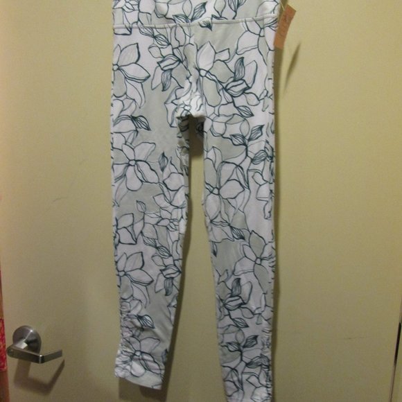 JoyLab Pants - JOY LAB LEGGINGS WITH SIDE LEG RUCHING/ SIZE SMALL